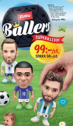 Leklust Ballers FIFA World Cup erbjuda