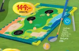 Leklust Golfset erbjuda