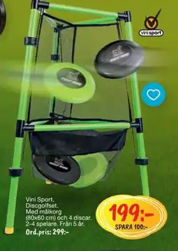 Leklust Vini Sport Discgolfset erbjuda