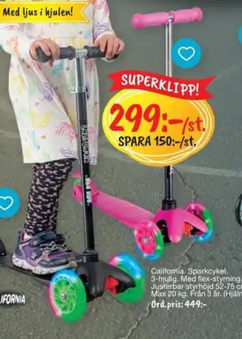 California Sparkcykel
