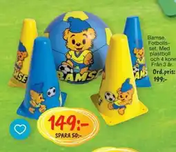 Leklust Bamse Fotbolls- set erbjuda