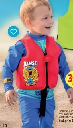 Leklust Bamse Simväst erbjuda