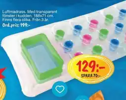 Leklust Luftmadrass erbjuda