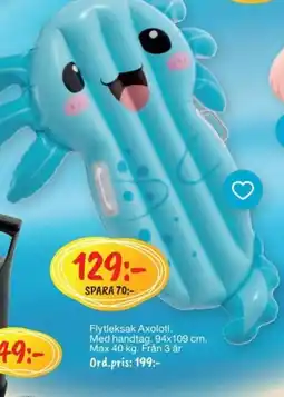 Leklust Flytleksak Axolotl erbjuda