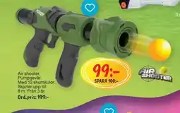Leklust Air shooter Pumpgevär erbjuda