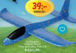 Leklust Glidflygplan I frigolit erbjuda