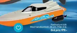 Leklust Radiostyrd båt erbjuda