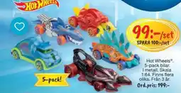 Leklust Hot Wheels erbjuda