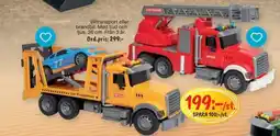 Leklust Biltransport eller brandbil erbjuda