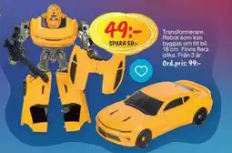 Leklust Transformerare erbjuda