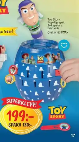 Leklust Toy Story erbjuda