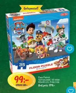 Leklust Paw Patrol erbjuda