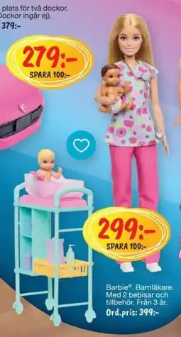 Leklust Barbie erbjuda