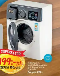 Leklust Tvättmaskin erbjuda
