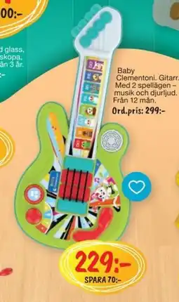 Leklust Baby Clementoni erbjuda