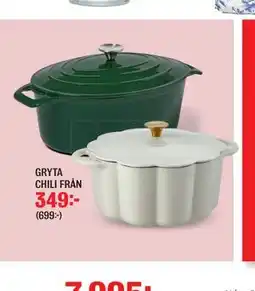 Mio GRYTA CHILI erbjuda