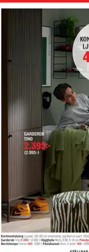 Mio GARDEROB TINO erbjuda