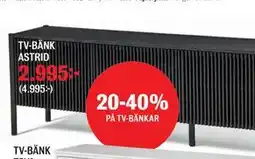 Mio TV-BÄNK ASTRID erbjuda
