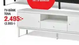 Mio TV-BÄNK TOVA erbjuda