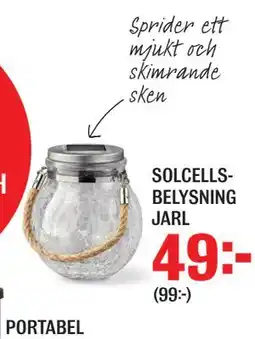 Mio SOLCELLSBELYSNING JARL erbjuda