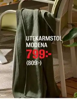 Mio UTEKARMSTOL MODENA erbjuda