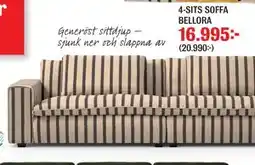 Mio 4-SITS SOFFA BELLORA erbjuda