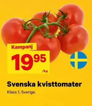 City Gross Svenska kvisttomater erbjuda