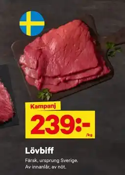 City Gross Lövbiff erbjuda