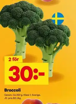 City Gross Broccoli erbjuda
