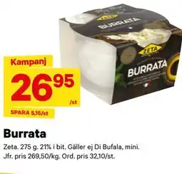 City Gross Burrata erbjuda