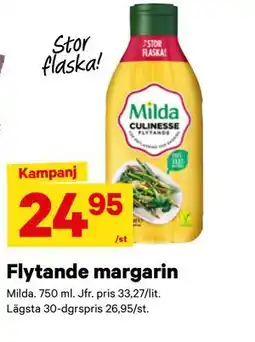 City Gross Flytande margarin erbjuda