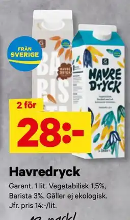 City Gross Havredryck erbjuda