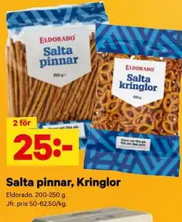 City Gross Salta pinnar, Kringlor erbjuda
