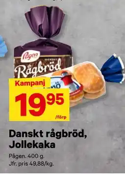 City Gross Danskt rågbröd, Jollekaka erbjuda