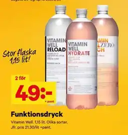 City Gross Funktionsdryck erbjuda
