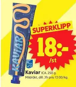 ICA Supermarket ICA Kaviar erbjuda