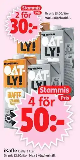 ICA Supermarket Oatly IKaffe erbjuda