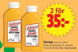 ICA Supermarket Johnny's Senap erbjuda