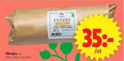 ICA Supermarket ICA Wraps erbjuda