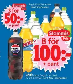 ICA Supermarket Läsk erbjuda