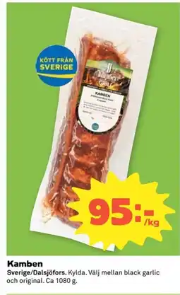 Coop Kamben erbjuda
