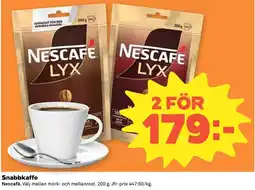 Coop Nescafé Snabbkaffe erbjuda