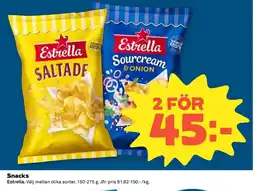 Coop Estrella Snacks erbjuda