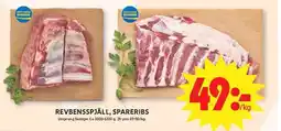 ICA Maxi Revbensspjäll, spareribs erbjuda