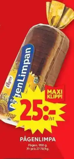 ICA Maxi Pågen Pågenlimpa erbjuda