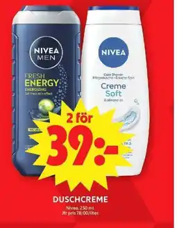 ICA Maxi NIVEA Duschcreme erbjuda