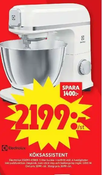 ICA Maxi Electrolux Köksassistent erbjuda