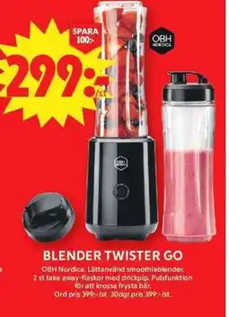ICA Maxi OBH Nordica Blender twister go erbjuda