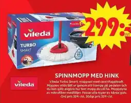 ICA Maxi Vileda Spinnmopp med hink erbjuda
