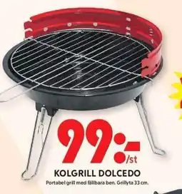 ICA Maxi Kolgrill dolcedo erbjuda